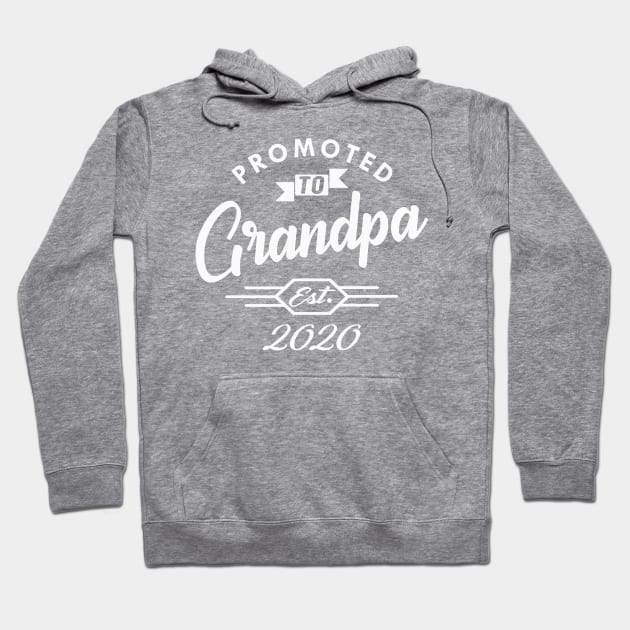 New Grandpa - Promoted to grandpa est. 2020 Hoodie by KC Happy Shop